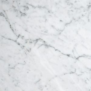Bianco Carrara Honed Marble TIle - 18 x 18